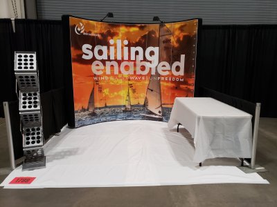 Able Sail Toronto at the Toronto Boat Show Booth 1788